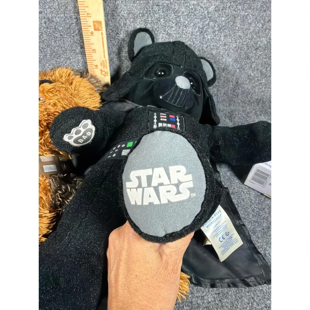 Star Wars Lot Build-A-Bear Chewbacca, Darth Vader. Grogu. Etc. Bundle